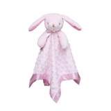 Professional Goleem Loveys for Infants Bunny Safety Blanket Child Lady Presents New child Mushy Pink Lovie for Toddler and Toddler Snuggle Toy Stuffed Animal, Pink 16 Inch
