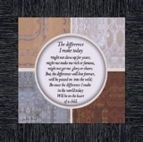 Crossroads Dwelling Décor The Distinction I Make Immediately, Trainer Presents, Mother and father Presents, 75527CH 4×4