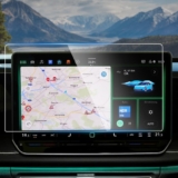 INTGET Navigation Display Protector for 2025 2026 VW Volkswagen Tiguan Equipment SE SEL R-Line Automobile GPS Tempered Glass Middle Contact Display Show Touchscreen Protecting Movie (15inch)
