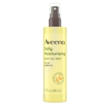 Aveeno Each day Moisturizing Physique Oil, Physique Mist for Dry Pores and skin with Oat Oil and Jojoba Oil, Nourishing Physique Spray with a Hypoallergenic Formulation, 6.7 FL OZ