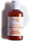 SeoulCeuticals Korean Turmeric Face Wash Cleanser – Vegan Cruelty Free Korean Skincare Facial Cleanser – Okay Magnificence Pores and skin Look after Dry Delicate Pores and skin 4oz