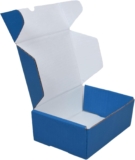 Ucanpack Corrugated Mailing Field 12x9x6″, Bulk Mailer Containers Pack of fifty Pcs, Made In USA – Cardboard Packaging Provide, ECT-32 Heavy Obligation Small Enterprise Carton (Blue (White Inside)/B Flute)
