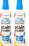 Miss Mouth’s Messy Eater Stain Treater Spray – 4oz 2 Pack Stain Remover – New child & Child Necessities – No Dry Cleansing Meals, Grease, Espresso Off Laundry, Underwear, Cloth