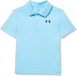 Underneath Armour Child-Boys Quick Sleeve Ua Match Polo Collared Shirt, Chest Brand, Delicate & Comfy