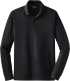 Sport Tek Lengthy Sleeve Micropique Sport-Wick Polo. ST657