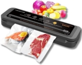 MegaWise Highly effective and Compact Vacuum Sealer Machine One-Contact Automated Meals Sealer