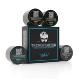 TRENDSTARTER – MATTE WAX SAMPLE PACK – GREAT STOCKING STUFFER – Matte Wax – Forming Paste – Thickening Fiber – Pomade Plus (4 0.25oz Samples)