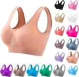 SHAOBGE Breathable Bras for Girls No Metal Ring Plus Dimension Comfortable Cool Liftup Air Bra No Underwire Excessive Help Underwear