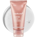 medicube Wrapping Masks Collagen In a single day Peel Off Facial Masks | Elasticity & Hydration Care, Reduces Sagging & Dullness | Hydrolyzed Collagen For Glowing Pores and skin | Korean Pores and skin Care, 2.53 fl.oz