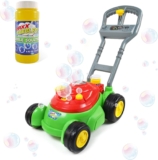 Maxx Bubbles Deluxe Bubble Garden Mower Toy – Consists of 4oz Bubble Answer | Out of doors Bubble Machine for Children | Simple to Use, No Batteries Required | Amazon Unique, Crimson – Sunny Days Entertainmen