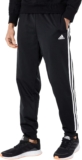 adidas Males’s Necessities 3-Stripes Tricot Jogger Pants