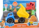 Blippi Dump Truck – Enjoyable Freewheeling Car That includes 3 Development Employee Sounds and Phrases – Instructional Autos for Toddlers and Preschoolers – Amazon Unique