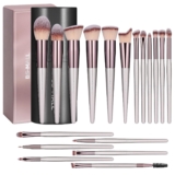 BS-MALL Make-up Brush Set 18 Pcs Premium Artificial Basis Powder Concealers Eye shadows Blush Make-up Brushes with black case