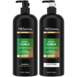 TRESemmé Shampoo and Conditioner Set, Bouncy Curls – Hydrating Curl-Defining, Curly Hair Formulation, Frizz-Management Merchandise, 28 OzEa