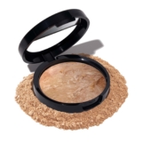 LAURA GELLER NEW YORK Award-Profitable Baked Stability-n-Brighten Shade Correcting Powder Basis – Medium – Buildable Mild to Medium Protection – Demi-Matte Pure End
