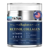 Ragkun Retinol Cream for Face, Collagen Neck Lotions for Tightening and Firming, Anti Growing older Day & Night time Facial Moisturizer for Ladies & Males, Prompt Face Carry Wrinkle Cream 1.7 fl. oz.