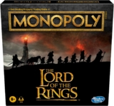 Hasbro Gaming Monopoly: The Lord of The Rings Version Board Recreation Impressed by The Film Trilogy, Play as a Member of The Fellowship, Ages 8 and Up (Amazon Unique)
