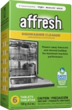 Affresh W10549851 Dishwasher Cleaner 6 Tablets Formulated to Clear Inside All Machine Fashions, Rely
