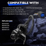 Backup Digicam, Suitable with 2021-23 Elantra N Line SE SEL Restricted Hybrid Security Reversing Parking Help Reverse Cameras, Exchange 99240AA200 99240AA210
