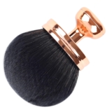 Skilled Kabuki Brush, Further Giant Physique Make-up Brush,Self Tanner Mix Brush Basis Cream Powder Liquid, Face Neck Again Make-up Bronzer(Black Rose Gold)