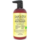 PURA D’OR 16 Oz Unique Gold Label Anti-Thinning Biotin Shampoo Pure Earthy Scent, CLINICALLY TESTED Efficient Outcomes, Natural Hair Thickening Merchandise, 3-1 Wash, Girls & Males, Shade Handled Hair