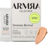 ARMRA Colostrum™ Powder | Blood Orange | Intestine Well being & Bloating | Pores and skin & Hair | Immunity | Keto, Gluten & Fats-Free | 30 Servings