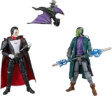 STAR WARS The Black Collection Inquisitor & Duros Bounty Hunter, Halloween Version, Collectible 6 Inch Motion Determine 2-Pack (Amazon Unique)