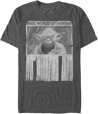Star Wars Males’s Common Classic Impressed Graphic Tees T-Shirt