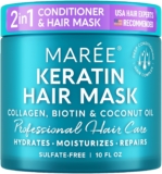 MAREE Hair Masks for Broken Hair – Keratin Remedy Conditioner – Extraordinarily Deep Conditioning Masks, Hydrating & Repairing, Keratina Mascarilla Para el Cabello