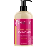 Mielle Organics Honey & Ginger Hair Gel – Styling Gel for Enhanced Curl Definition and Frizz Discount – Enriched with Aloe & Babassu Oil to Nourish Dry, Curly or Frizzy Hair (13 Fl Oz)