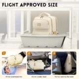 XQXA Backpack For Girls Males Flight Accredited, Stick with it Backpack Bag Baggage, Private Merchandise Backpack Bag, TSA 15.6inch Laptop computer Backpack Informal Daypack for journey, work, each day life, enterprise journeys