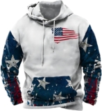 SHAOBGE Graphic Hoodies for Males Aztec Western Pullover Sweatshirts Crewneck Outsized Sweatshirt Large and Tall Trend Hoodies