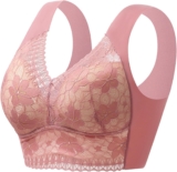 Sports activities Bras for Girls Excessive Assist Hatmeo Posture Correcting Bra for Seniors Ice Silk Plus Measurement No Underwire Bras