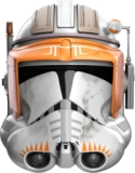 STAR WARS The Black Collection Clone Commander Cody, Revenge of The Sith Premium Digital Roleplay Helmet for Ages 14 and Up (Amazon Unique)