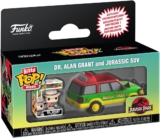 Funko Pop! Bitty Journey: Jurassic Park – Jurassic SUV with Dr. Grant – 0.9 Inch and 1.3 Inch (2.3 and three.3 Cm) – Film Collectable – Official Merchandise – Present Thought – Toys for Children & Adults