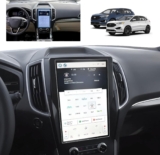 for 2024 Ford Edge Display screen Protector for 2021-2024 Edge SE/SEL/ST/ST-Line/Titanium SYNC 4A 12-In Touchscreen 2024 Edge Equipment Anti-Fingerprint & Glare Tempered Glass Movie (Edge 12-In Matte)