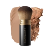 LAURA GELLER NEW YORK Retractable Airbrush Kabuki Brush for All Face Make-up & Basis for Liquid, Cream and Powder Face Make-up With Aluminum Deal with