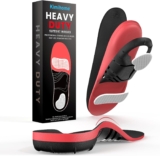 Plantar Fasciitis Reduction Insoles – Excessive Arch Assist Inserts – FSA Eligible Objects Solely Listing – Heel Cups & Shoe Inserts for Heel Ache Reduction – Planter Facetious Reduction Assist Inserts – XL