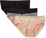 Warner’s womens Blissful Advantages No Muffin 3 Pack Hipster Panties