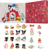 Jazwares Hi there Kitty and Buddies Vacation Introduction Calendar – 24 Unique Gadgets – Seasonal Toys for Children – Formally Licensed Sanrio Product from Ages 6+