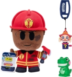 DevSeries Livetopia Collector Bundle – Three Unique Digital Merchandise Codes with Firefighter Plush, Playground T-Rex Squooshems, and Jack Hanger