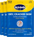 Dr. Scholl’s Dry, Cracked Pores and skin, Extremely Hydrating Foot Masks, 3 Pairs Moisturizing Socks: Intensely Moisturizes Repairs and Softens Tough Dry Pores and skin with Urea & Important Oils for Dry Cracked Ft