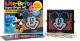 Lite Brite Tremendous Brilliant HD, Disney Version – Artistic Retro Mild-Up Display – Academic Play for Youngsters, Enhances Creativity, Present for Boys and Women Ages 6+