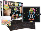 Lite Brite Final Worth Retro Toy, 12 Seasonal Templates, Peg Pouch, Amazon Unique, Gentle up Artistic Exercise Toy, Academic Stem, Reward for Ladies and Boys, Ages 4+
