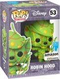 Funko Pop Pop Artist Collection: Disney Treasures of The Vault – Robin Hood Multicolor – Disney Commonplace Characters – Amazon Unique – Collectable Vinyl Determine – Present Concept – Official Merchandise