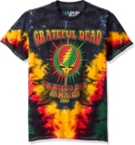 Liquid Blue Males’s Grateful Lifeless-Montego Bay T-Shirt